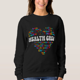 Sweatshirt Cute Health Crew Appreciation Week back to school 