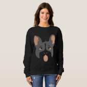 Sweatshirt Cute Husky (Devant entier)