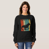 Sweatshirt Cute Iguana Animal (Devant entier)
