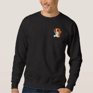 Sweatshirt Cute Jack Russel Terrier Dans Un Chien De Poche Ja