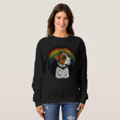 Sweatshirt Cute Jack Russell Terrier Dog on Jack Russell Terr (Devant entier)