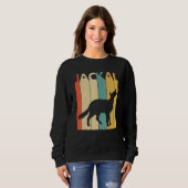 Sweatshirt Cute Jackal Animal (Devant entier)