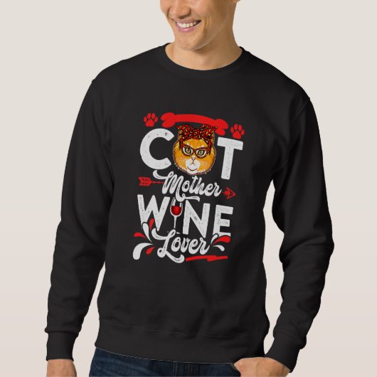Sweatshirt Cute Kitten Mère Chat Mère Fête des Mères 1 (Devant)