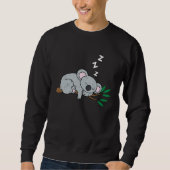 Sweatshirt Cute Koala Bear  Sleeping Koala Animals Love (Devant)