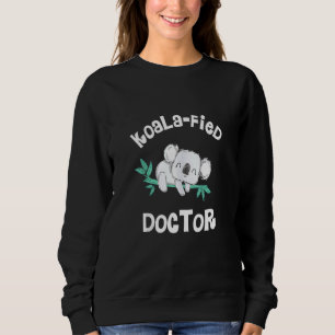 Sweatshirt Cute Koala Doctor Shirt Med Student Graduation Ide