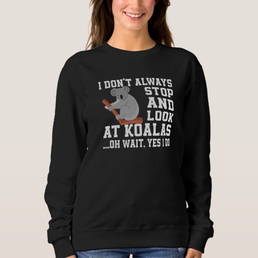 Sweatshirt Cute Koala Love Apparel Koalas (Devant)