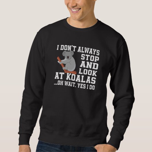 Sweatshirt Cute Koala Love Apparel Koalas (Devant)