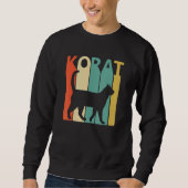 Sweatshirt Cute Korat Cat (Devant)