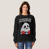 Sweatshirt Cute Kung Fu Karate Panda (Devant entier)
