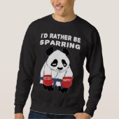 Sweatshirt Cute Kung Fu Karate Panda (Devant)