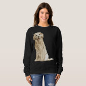 Sweatshirt Cute Labrador Golden Retriever (Devant entier)