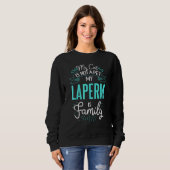 Sweatshirt Cute Laperm Famille Chat N (Devant entier)