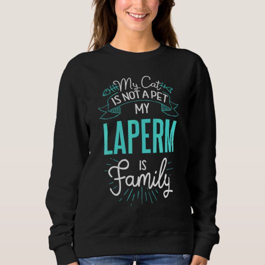 Sweatshirt Cute Laperm Famille Chat N (Devant)