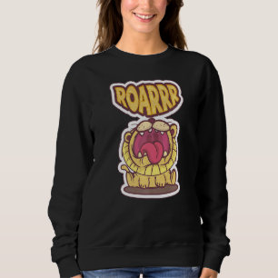 Sweatshirt Cute Lion Animaux sauvages Jungles King Roarrr 2