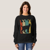 Sweatshirt Cute Lynx chat animal (Devant entier)