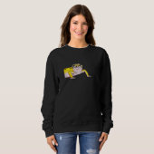 Sweatshirt Cute Matching Leopard Gecko For Gecko (Devant entier)