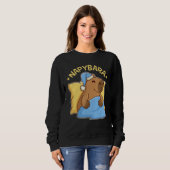 Sweatshirt Cute Napping Capybara Pyjama Nappybara (Devant entier)