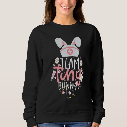 Sweatshirt Cute Nicu Picu L D Infirmière Équipe de la Journée (Devant)