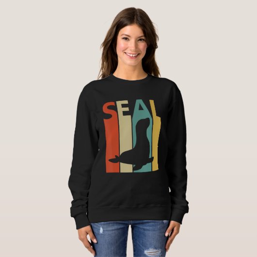 Sweatshirt Cute phoque (Devant entier)