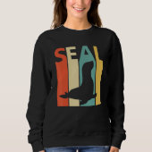 Sweatshirt Cute phoque (Devant)