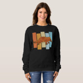 Sweatshirt Cute Platypus Outback Animal Retro Aussie Austral (Devant entier)