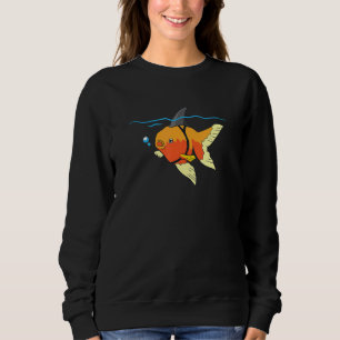Sweatshirt Cute Poisson d'or Poisson d'or Fin Poisson d'or Mo