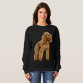 Sweatshirt Cute poodle (Devant entier)