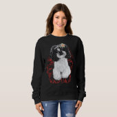 Sweatshirt Cute Poodle Essentiel (Devant entier)