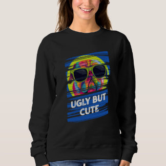 Sweatshirt Cute Pug Animal Pun Dutch Bulldog Animal Meme