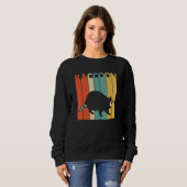 Sweatshirt Cute Raccoon (Devant entier)