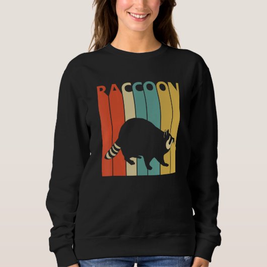 Sweatshirt Cute Raccoon (Devant)
