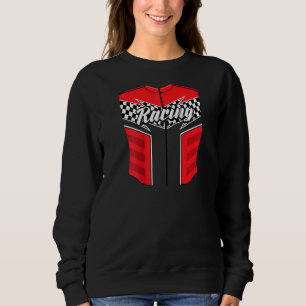 Sweatshirt Cute Race Car Driver Halloween Costume Drag Racer