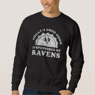 Sweatshirt Cute Retro Vintage Ravens ou Raven
