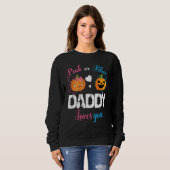 Sweatshirt Cute Scary Pumpkin Boy Girl Mom Pink Or Blue Daddy (Devant entier)