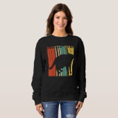 Sweatshirt Cute Scottish Fold Cat (Devant entier)