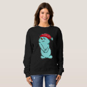Sweatshirt Cute Snowman Winter Merry Christmas Eve Party (Devant entier)