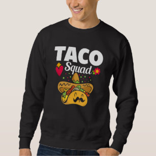 Sweatshirt Cute Taco Squad cuisine mexicaine Costume alimenta