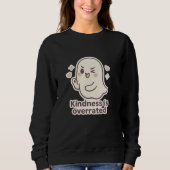 Sweatshirt Cute Typography Halloween Design  (Devant)