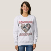 Sweatshirt Cute Valentine Gift For Cow Lovers (Devant entier)
