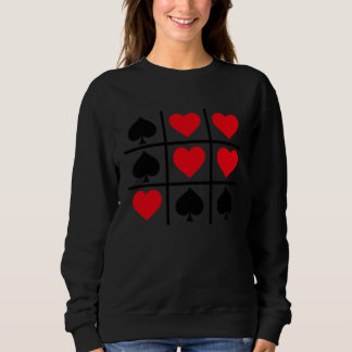 Sweatshirt Cute Valentine Hearts Game Valentine's Day Romance