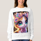 Sweatshirt Cutecat (Devant)