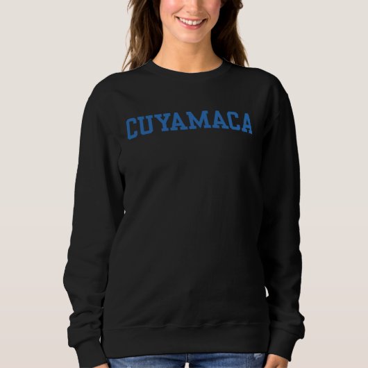 Sweatshirt Cuyamaca College (Devant)