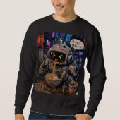Sweatshirt Cyber Bites – Nuit de ramen robot (Devant)