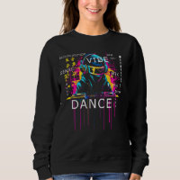 Cyberpunk Rave DJ Shirt, Retro Futuristic Outrun S