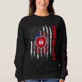 Sweatshirt Cybersécurité IT Analyst Certified Tech Security 1 (Devant)
