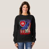 Sweatshirt Cybersécurité IT Analyst Certified Tech Security 1 (Devant entier)
