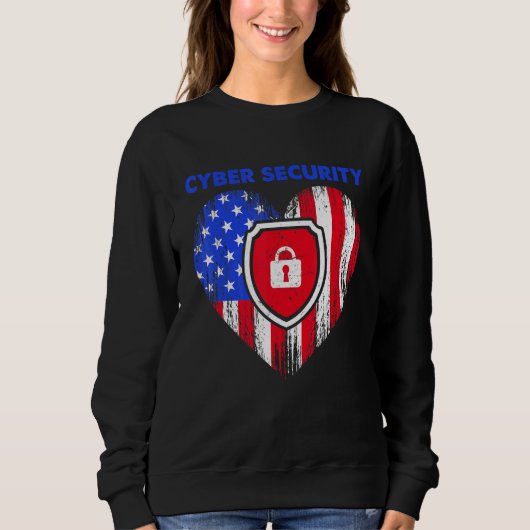 Sweatshirt Cybersécurité IT Analyst Certified Tech Security 2 (Devant)
