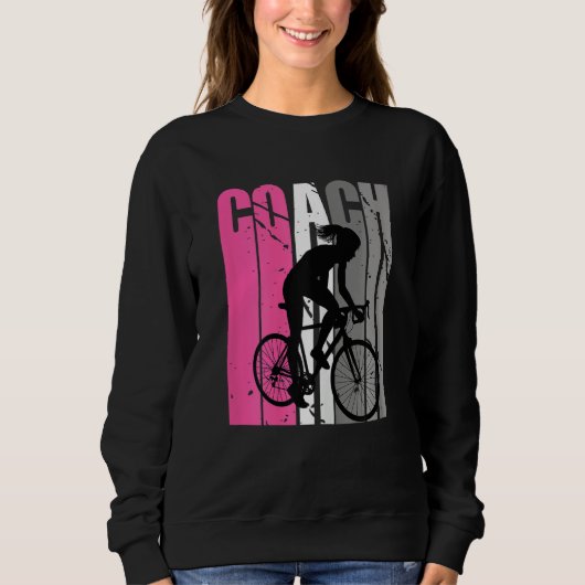 Sweatshirt Cycling Life Instructor Choreographer Coach (Devant)