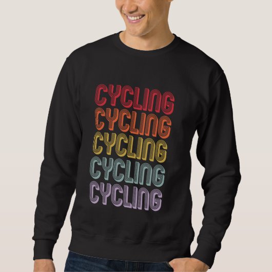 Sweatshirt Cyclisme (Devant)