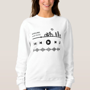 Sweatshirt Cyclisme avec musique